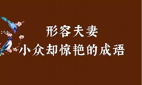 形容惊艳的成语_形容惊艳的成语有哪些