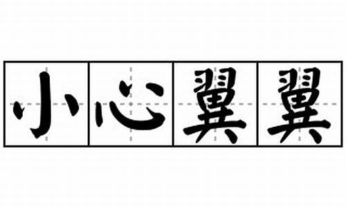 小心翼翼造句句子二年级_小心翼翼的造句怎么写