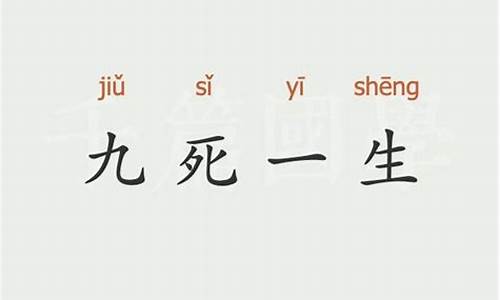 九死一生的意思是_九死一生的意思