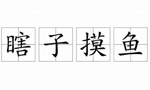 瞎子摸鱼出过什么生肖_瞎子摸鱼一一碰运气打一生肖是什么含义啊呢