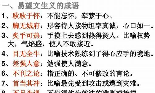 高中常考成语及解释句子_高中常考成语及解释句子大全