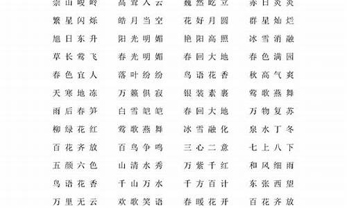 用于起名的成语大全_用于起名的成语大全四个字